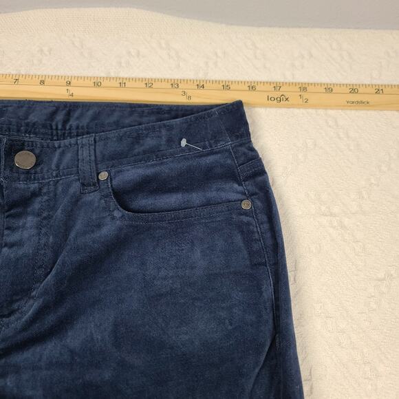 Brooks brothers velvet 5 pocket casual pant Size 10 dark academia preppy coastal - Picture 5 of 9
